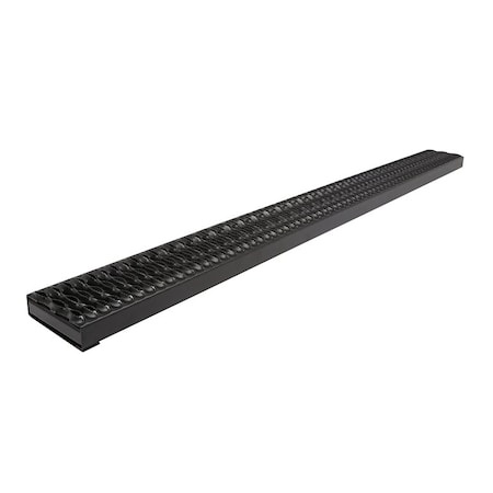 Dee Zee ROUGH STEP RUNNING BOARD ALUMINUM 90IN BOARD CREW CAB/VAN(brackets sol DZ15321A